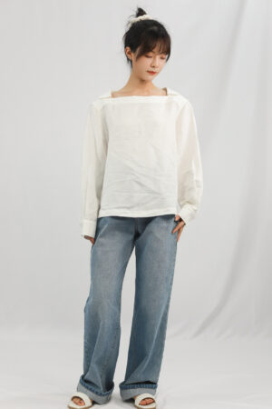 lazy chic loose fit casual shirt