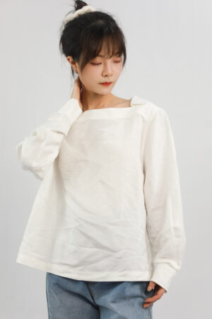 lazy chic loose fit casual shirt