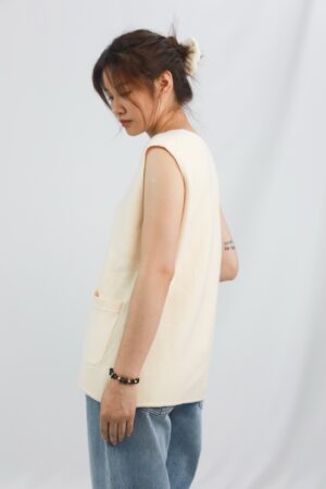 v neck lace up cardigan top